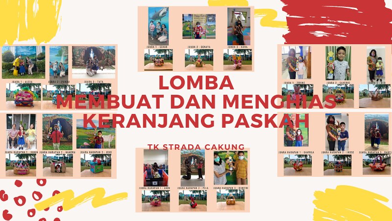 Lomba Membuat dan Menghias Keranjang Paskah Bersama Keluarga